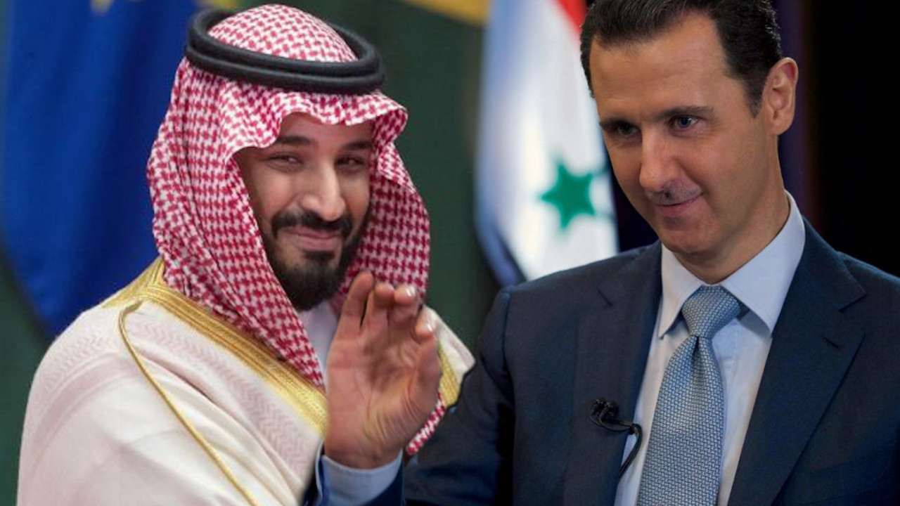 Muhamed bin Salman i Bašar al Asad