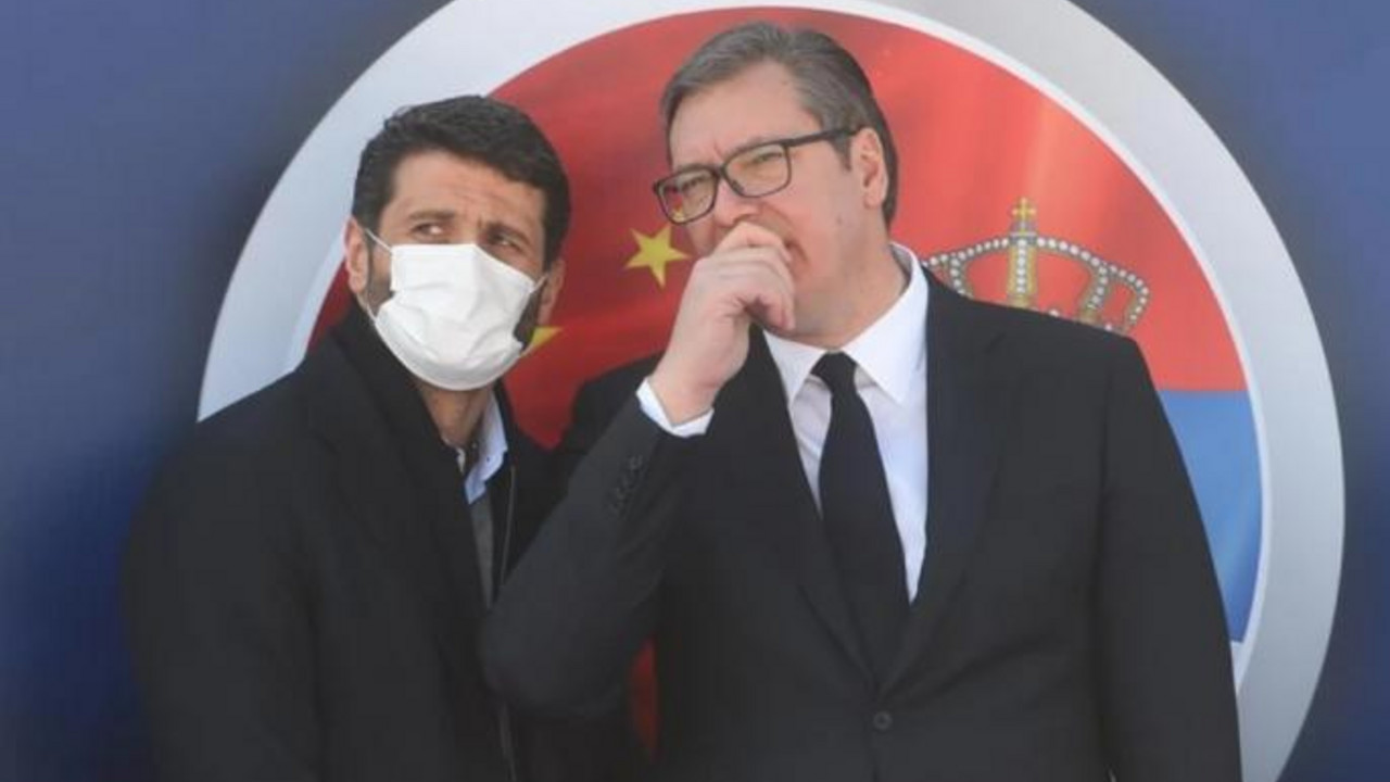 Aleksandar Vučić i Aleksandar Šapić