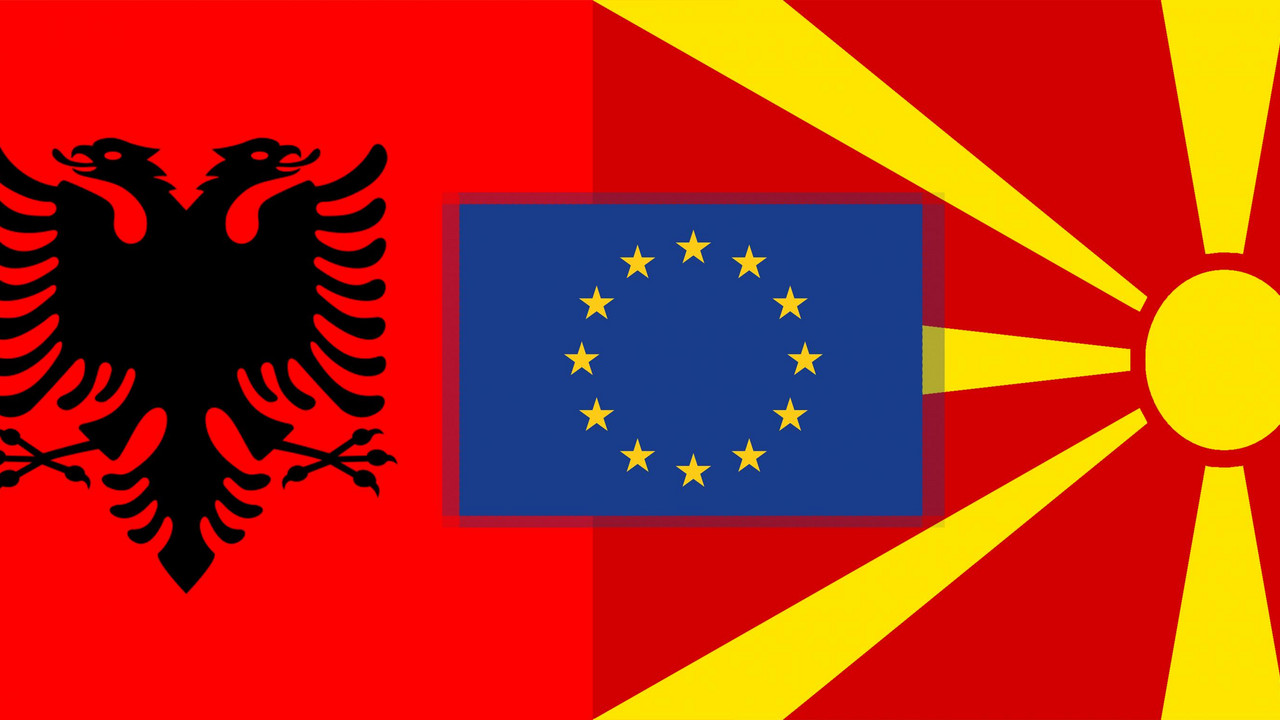 Severna Makedonija Albanija EU