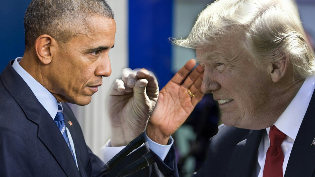 Barak Obama i Donald Tramp