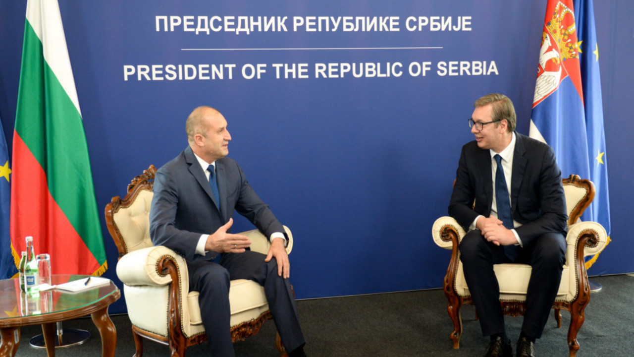 Aleksandar Vučić i Rumen Radev