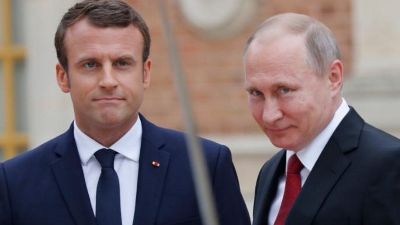 Vladimir Putin, Emanuel Makron