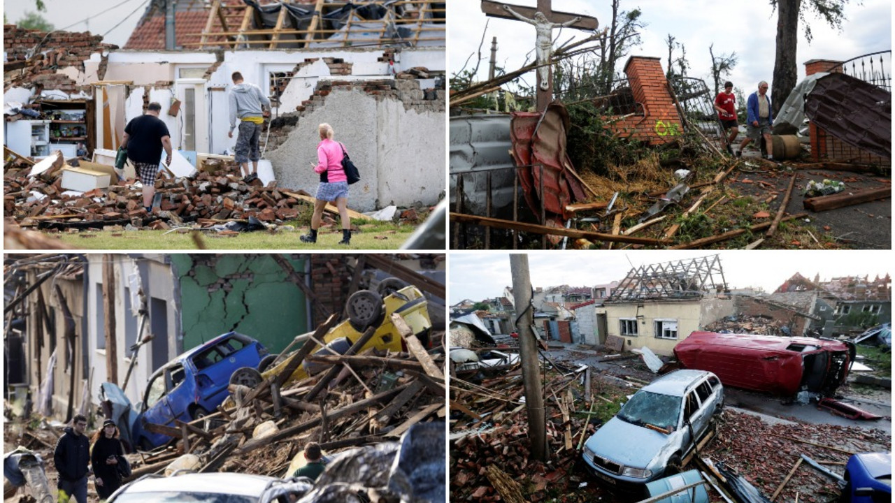Pustošenje tornada u Češkoj
