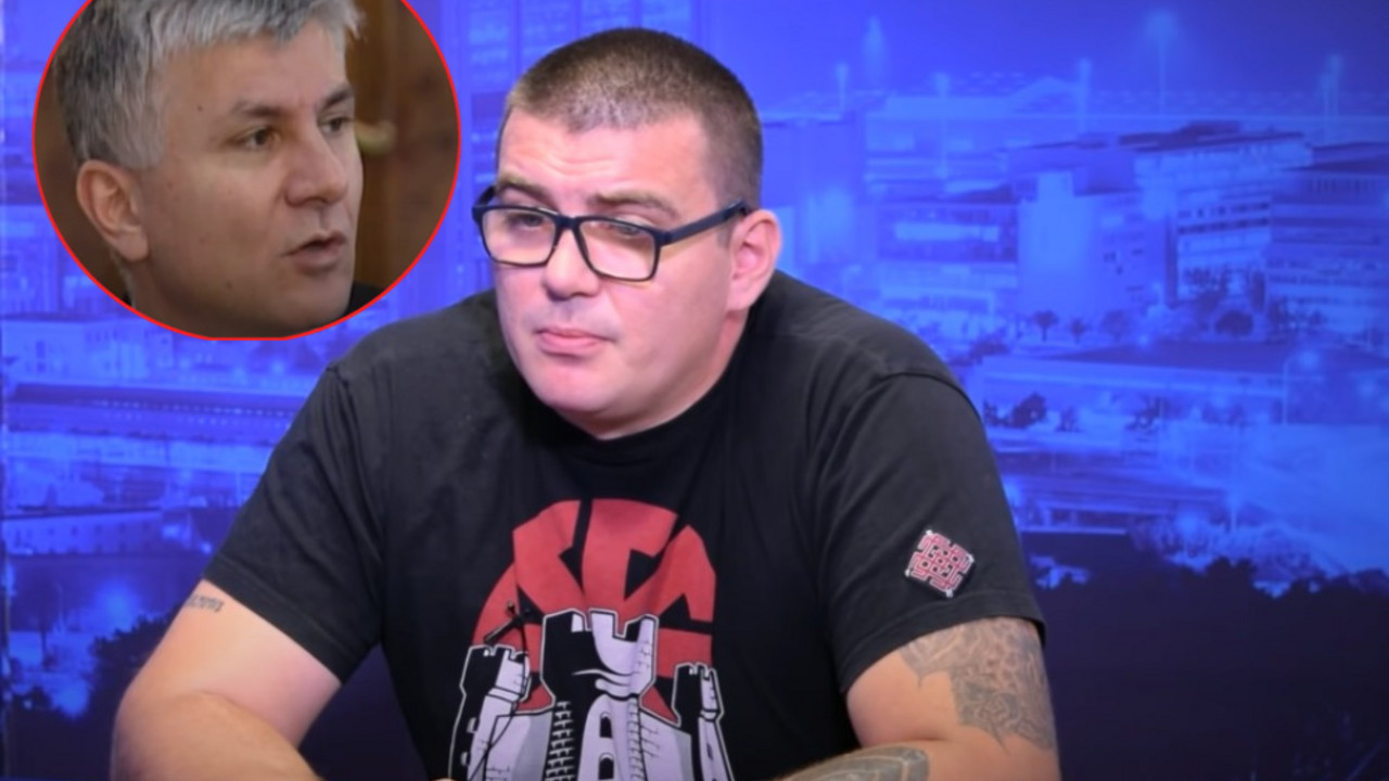 Đorđe Vasiljević Atila i Zoran Đinđić