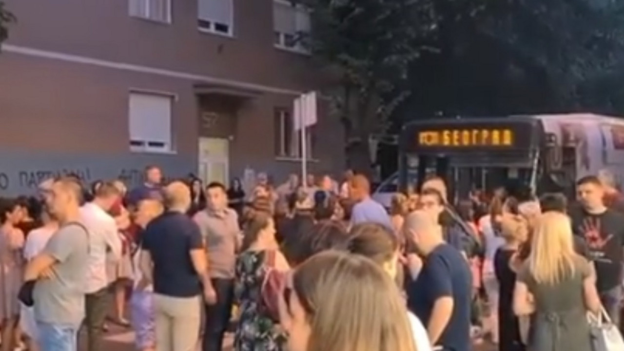 Protest na Karaburmi
