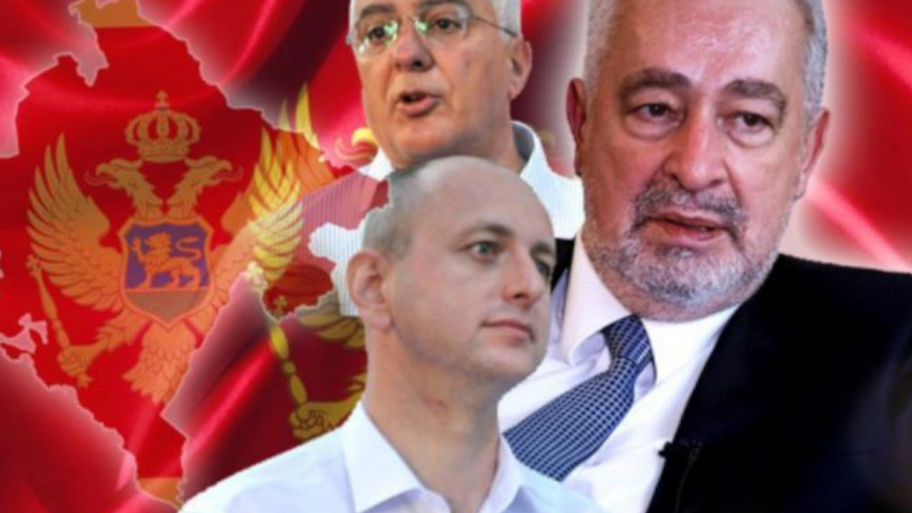 Andrija Mandić, Milan Knežević, Zdravko Krivokapić