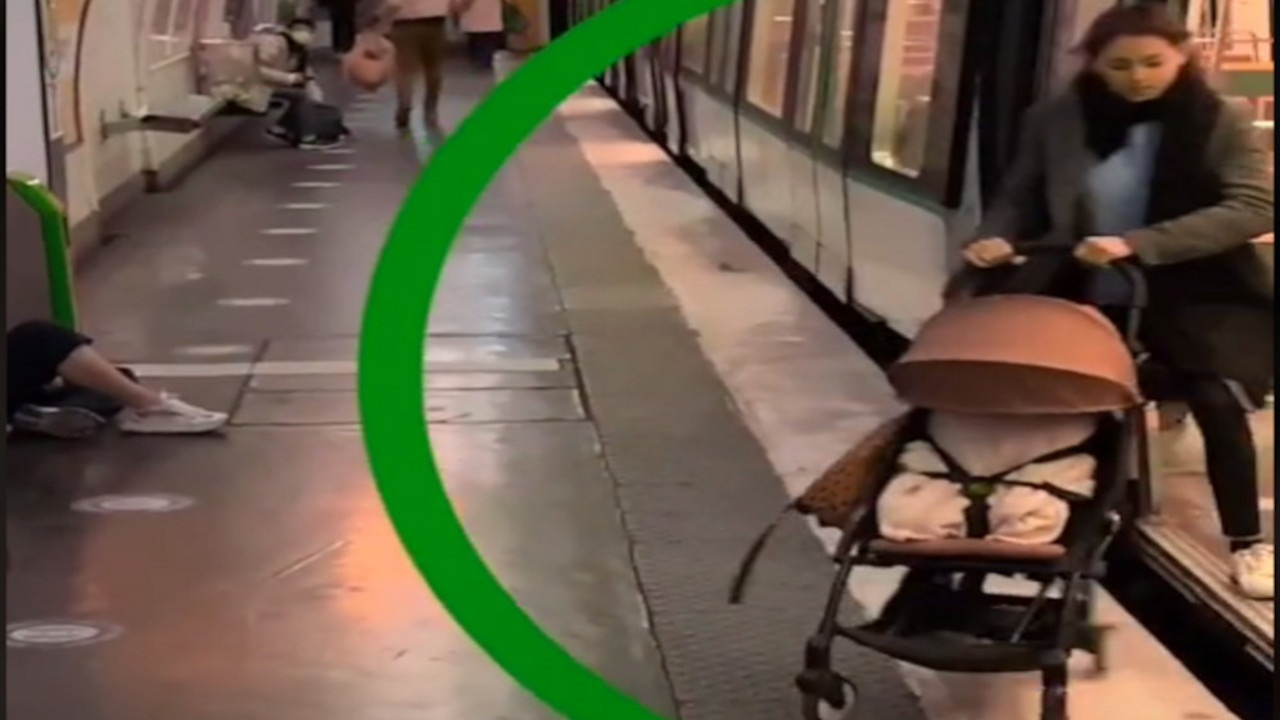Ušla u metro, beba ostala na stanici