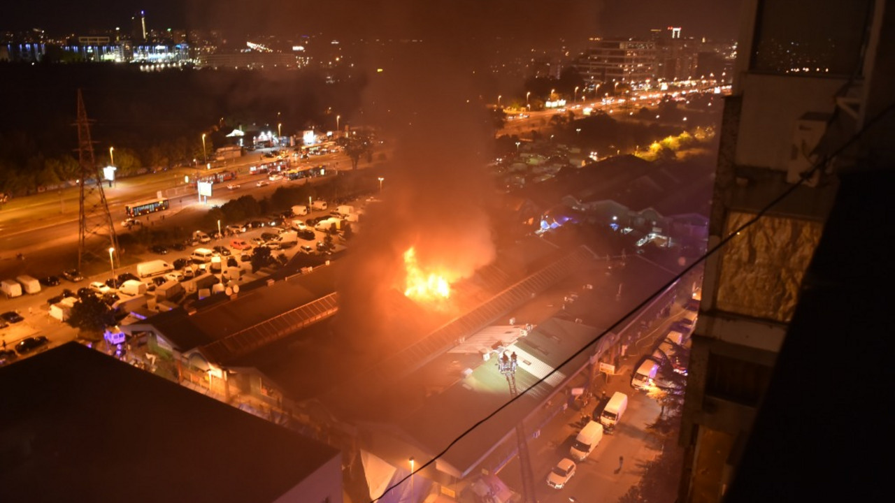 požar Novi Beograd