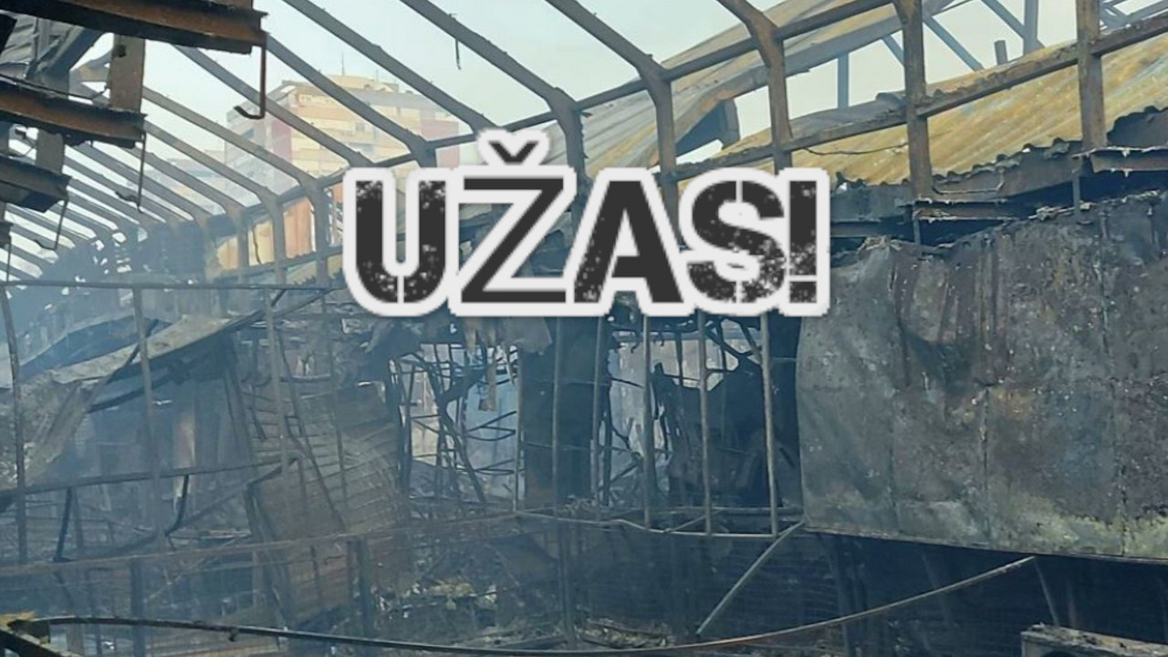 Blok 70, požar