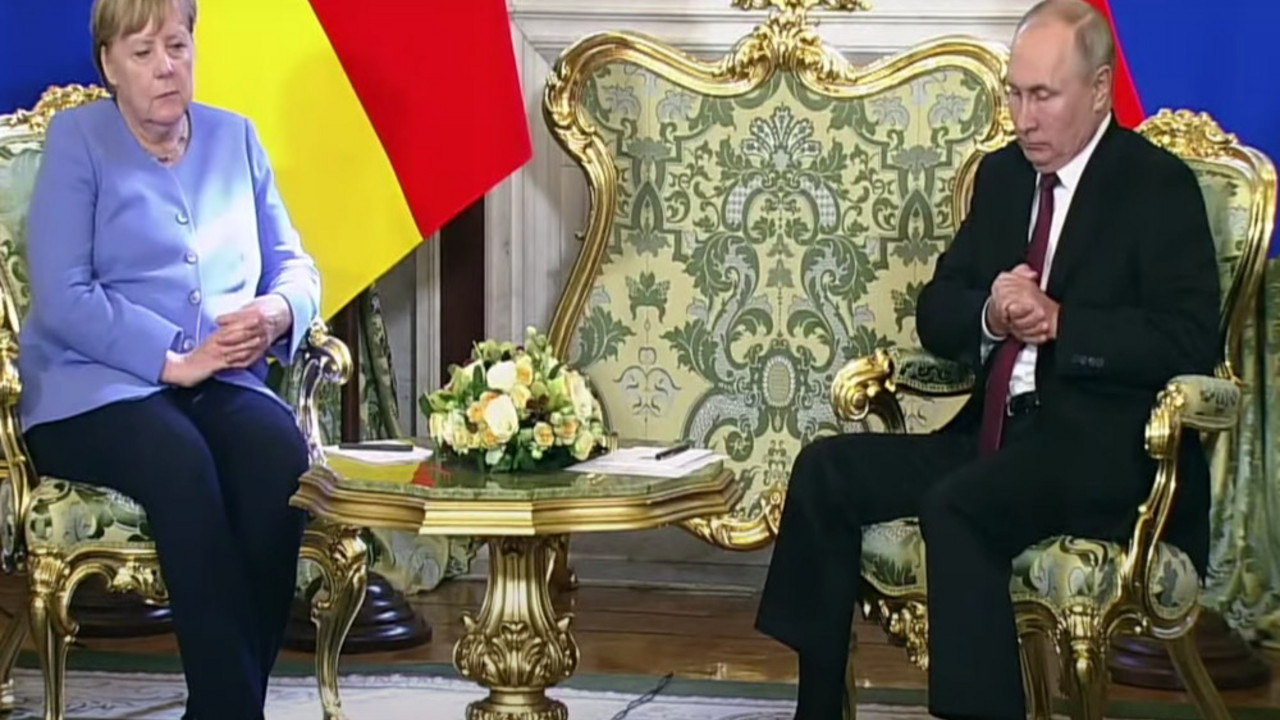 Angela Merkel i Putin