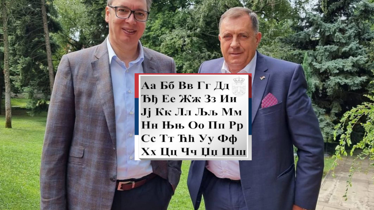 Aleksandar Vučić i Milorad Dodik