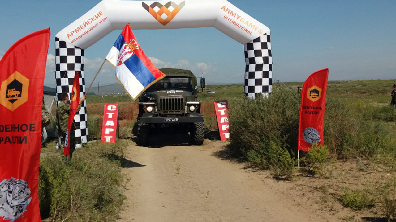 Ekipna bronza za vojne vozače na Međunarodnim vojnim igrama