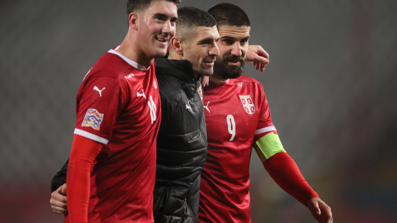 Dušan Vlahović i Aleksandar Mitrović