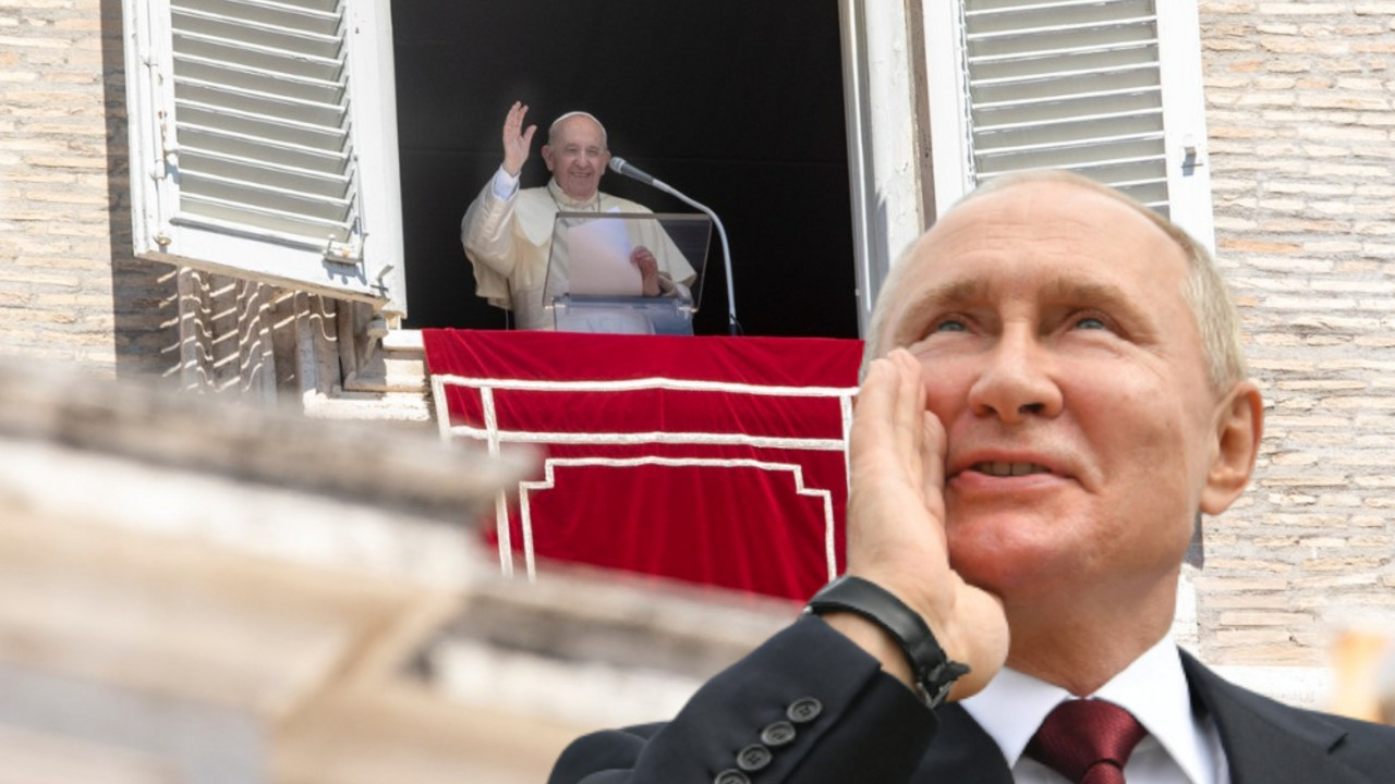 papa Franja, Vladimir Putin