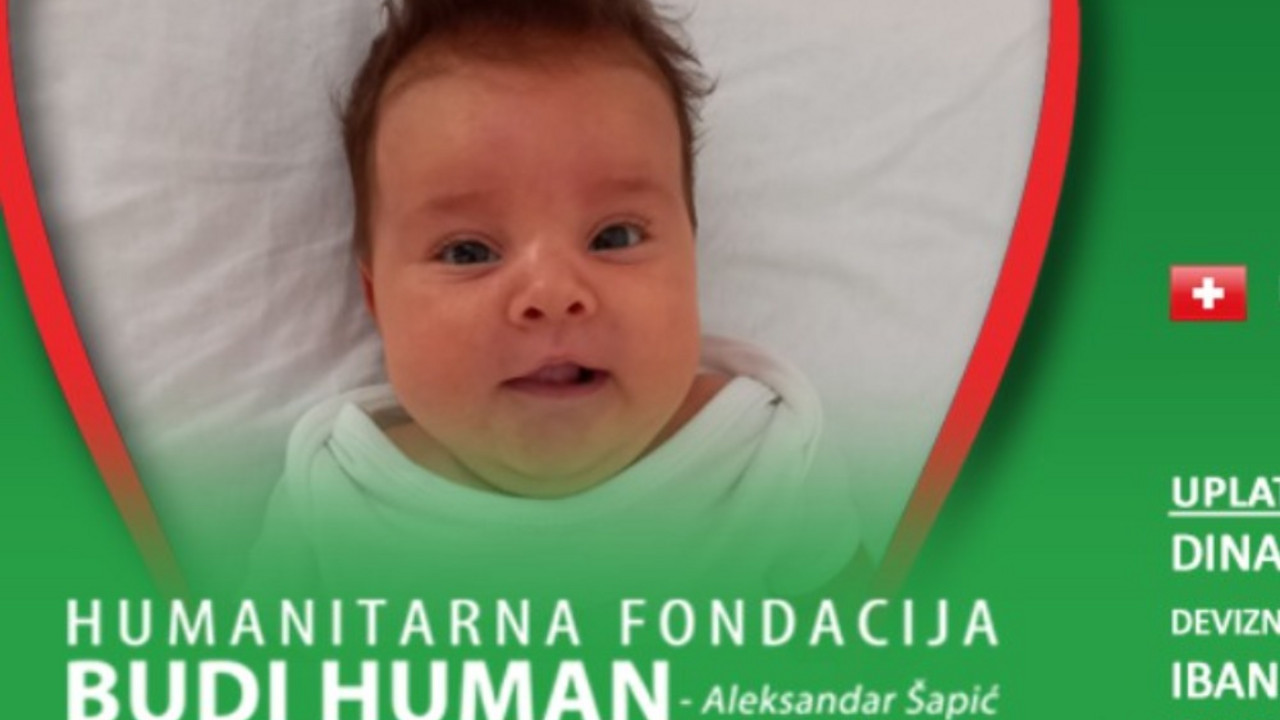 Pomoć za malu Vanju