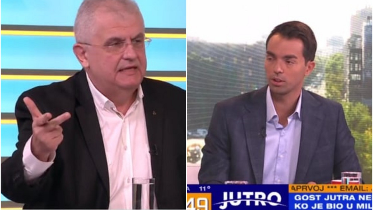 Nenad Čanak i Filip Čokanović