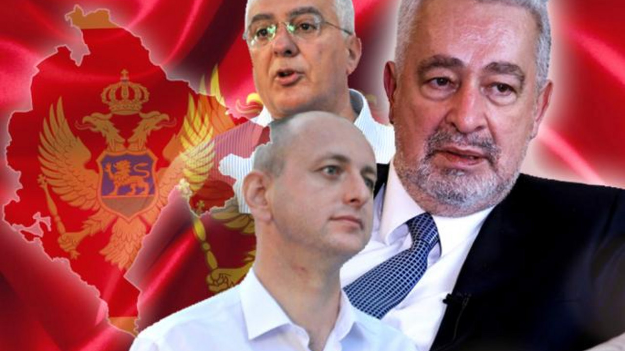 Zdravko Krivokapić, Andrija Mandić, Milan Knežević