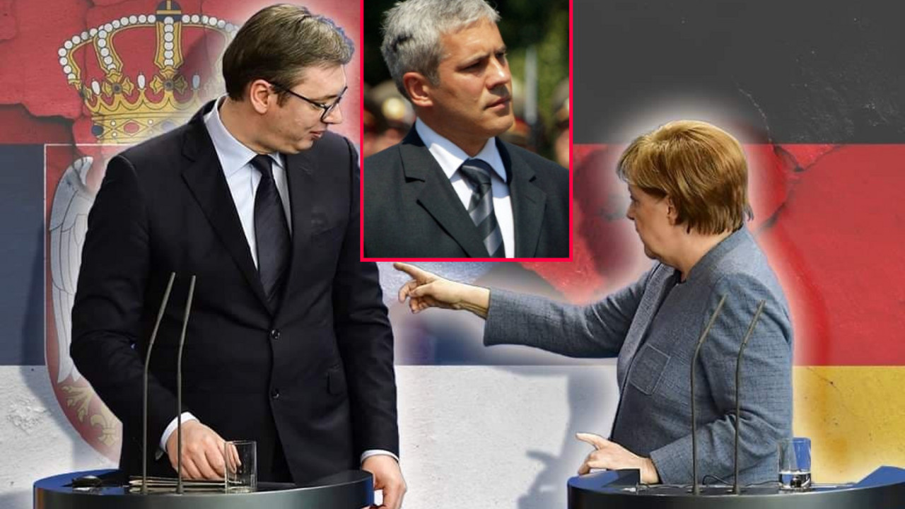 Angela Mekrel, Vučić i Tadić