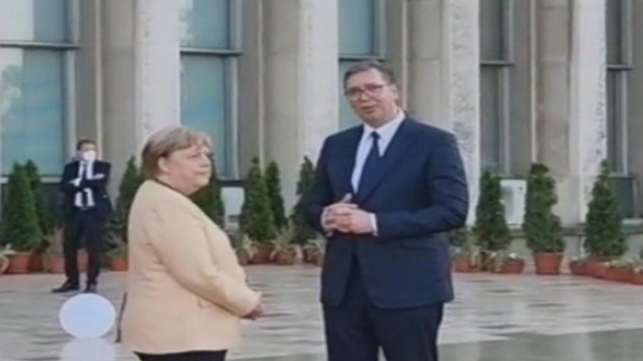Angela Merkel i Vučić