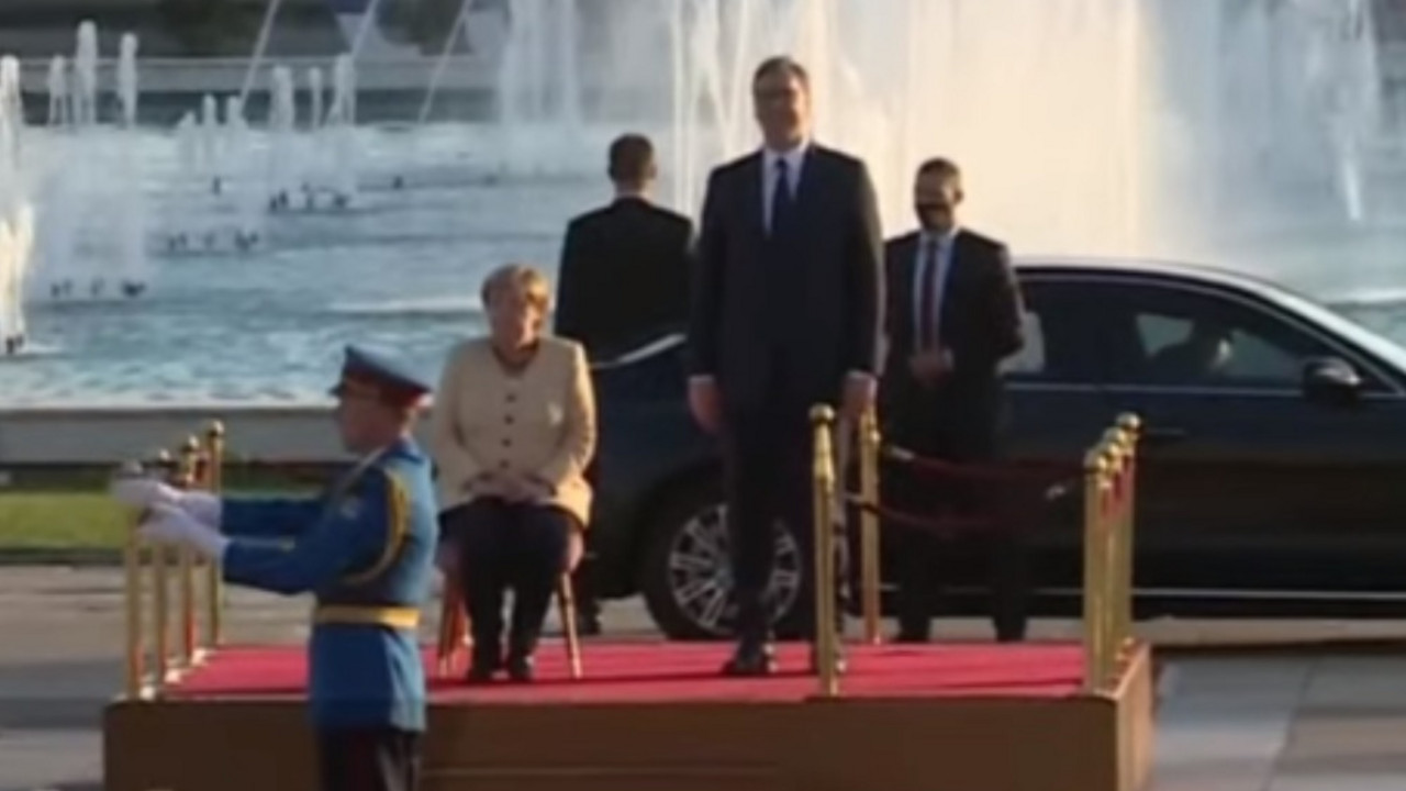 ANgela Merkel i Vučić