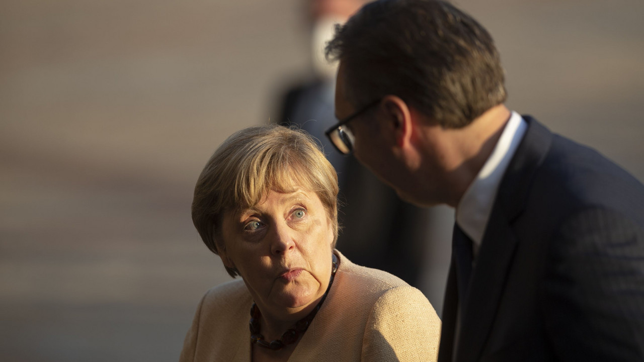 Angela Merkel i Aleksandar Vučić