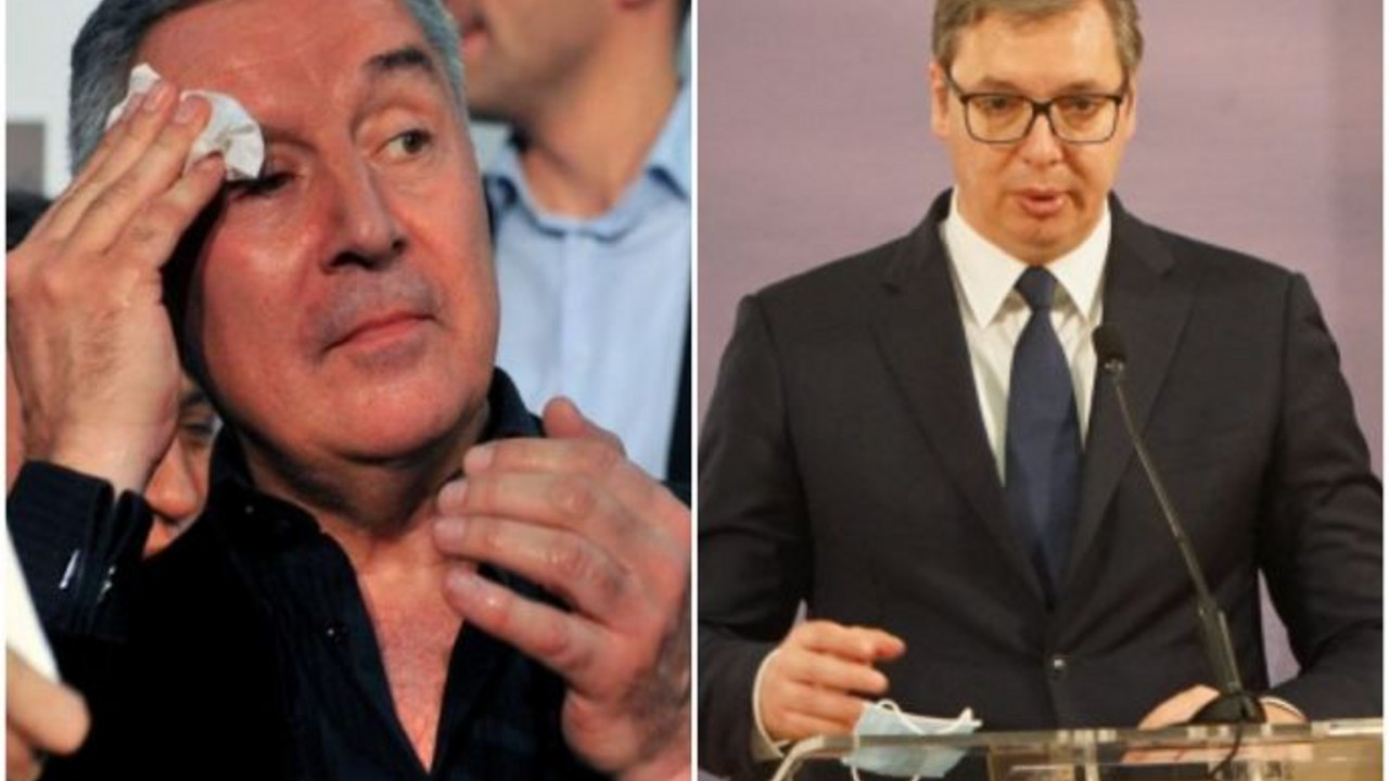 Milo Đukanović, Aleksandar Vučić
