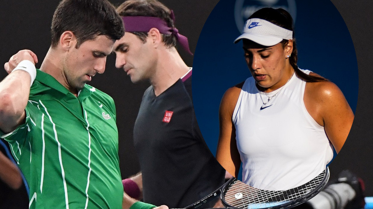 Ana Konjuh, Novak Đoković, Rodžer Federer