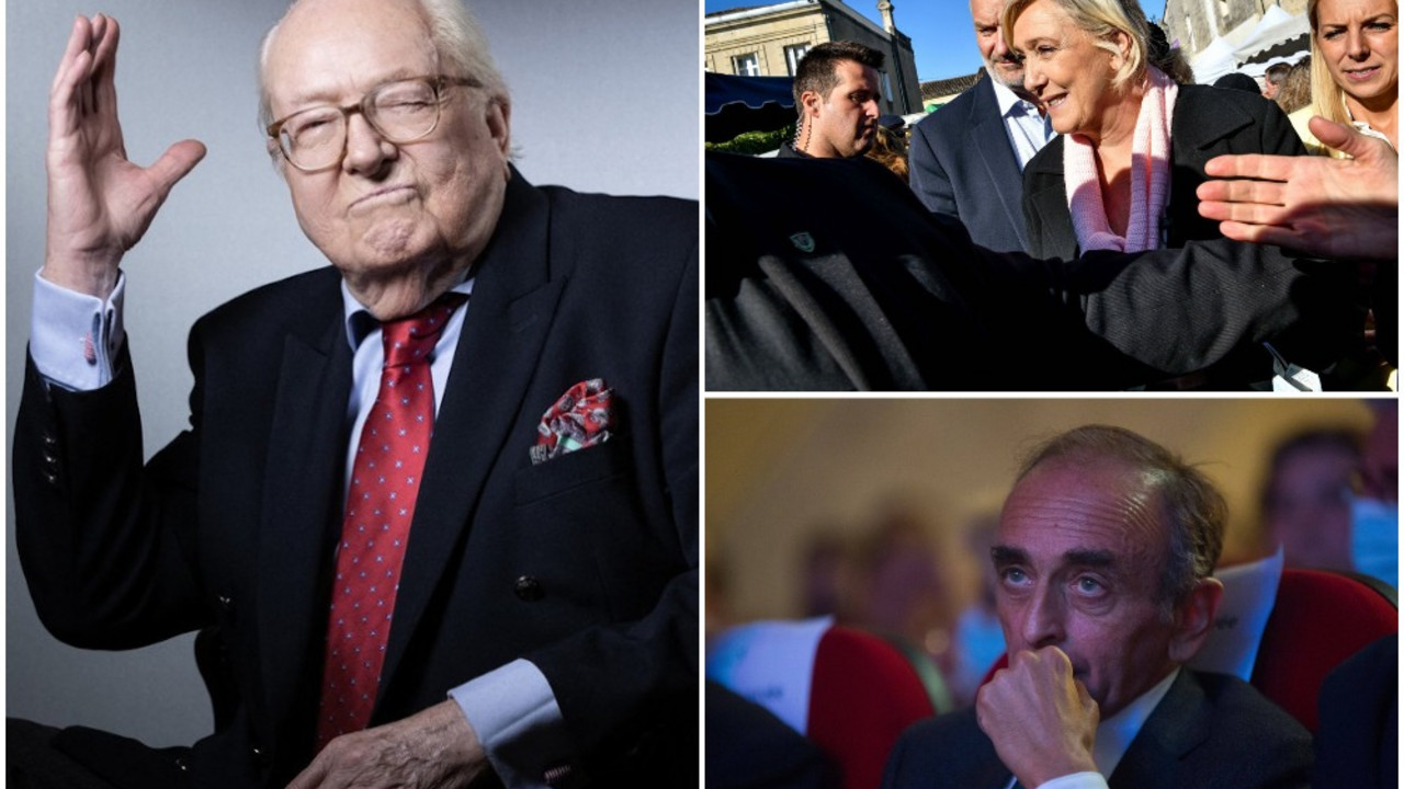 Žan Mari Le Pen, Marin Lepen, Erik Zemur