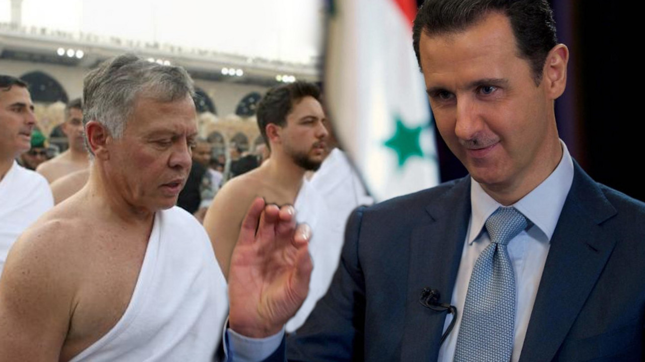 Kralj Abdulah II i Bašar al-Asad