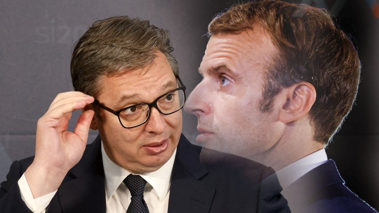 Aleksandar Vučić, Emanuel Makron