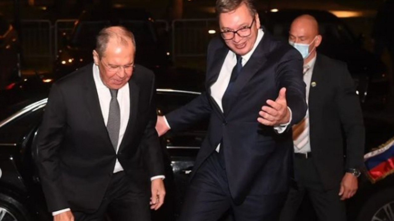 Sergej Lavrov i Aleksandar Vučić