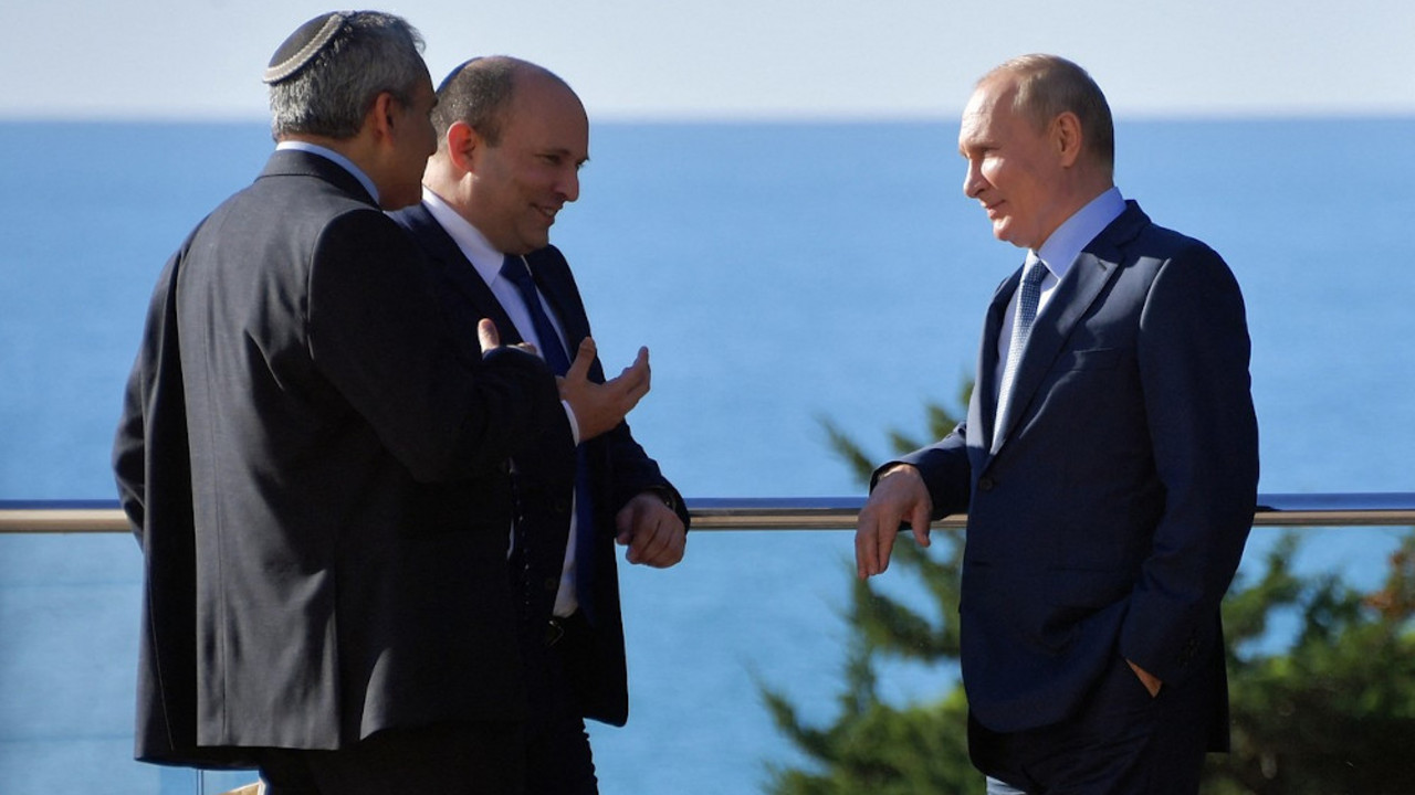 Naftali Benet i Vladimir Putin