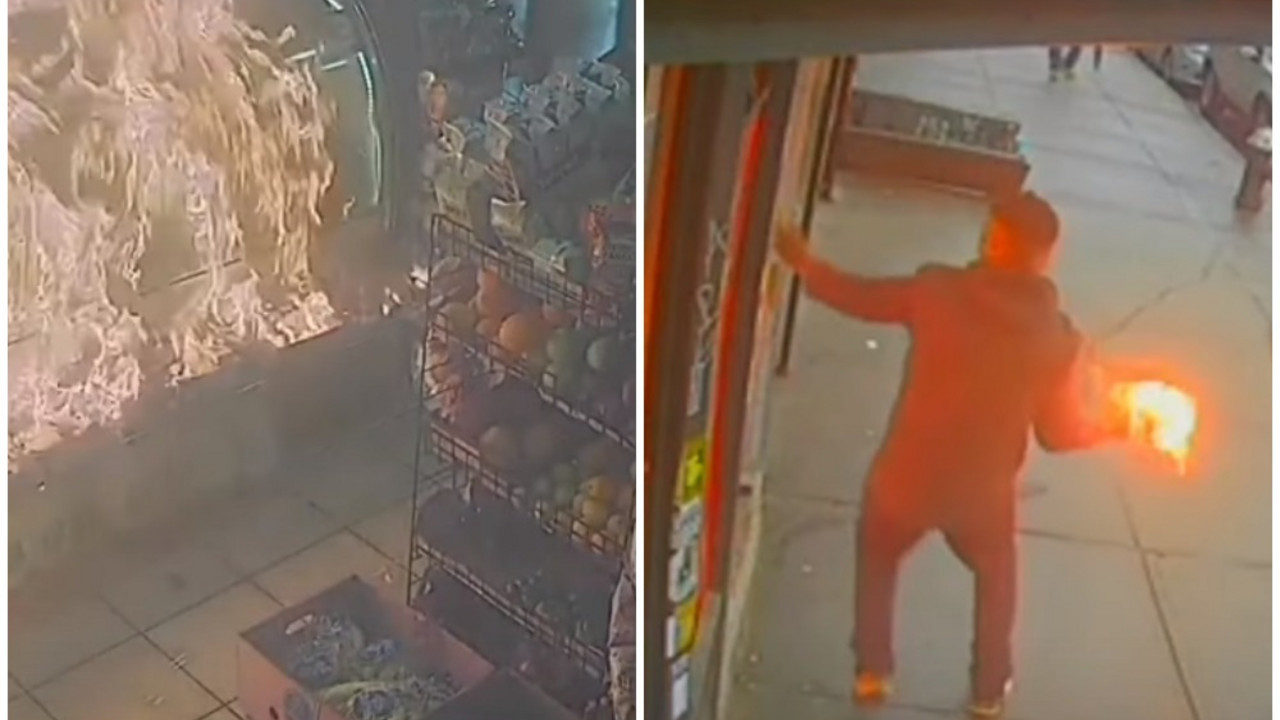 Molotovljev koktel, napad na lokal