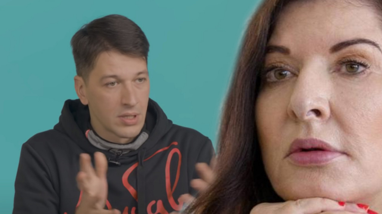 Viktor Savić i Marina Abramović