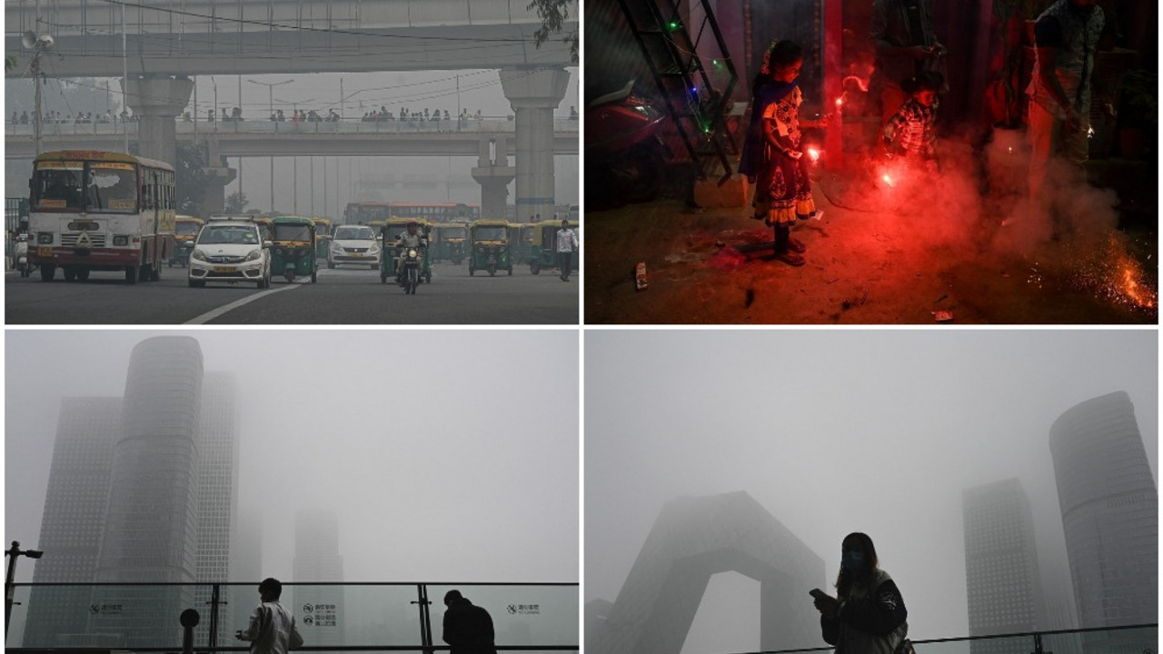 Zagađenje u Pekingu i Nju Delhiju