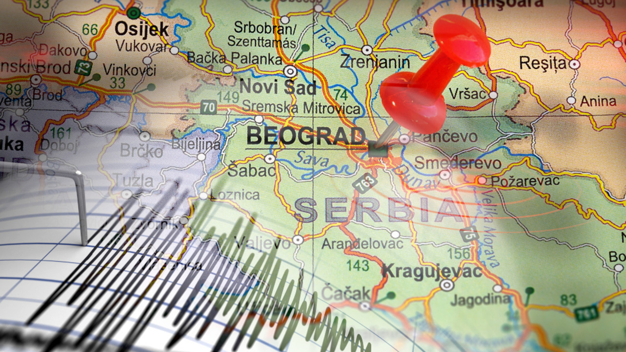 Zemljotres, Srbija