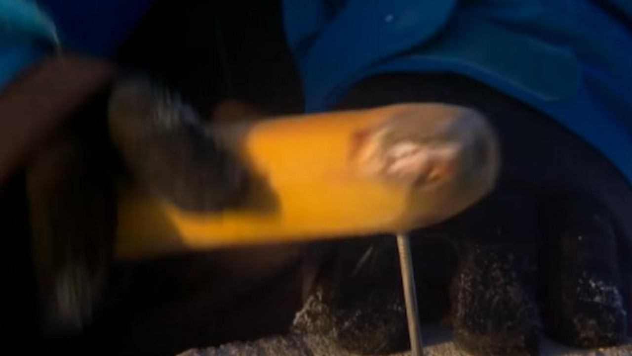 Zakucavanje eksera bananom