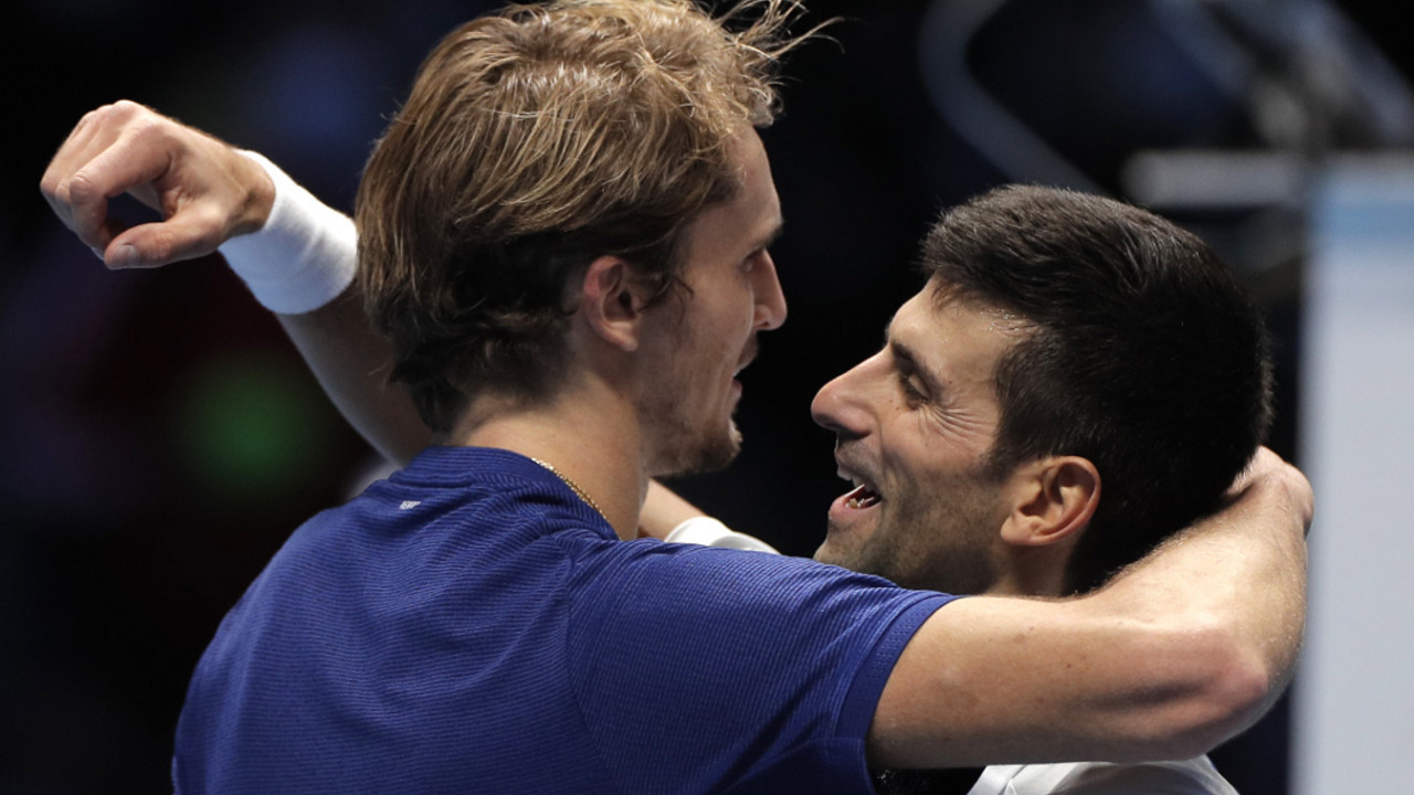 Novak Đoković i Aleksander Zverev