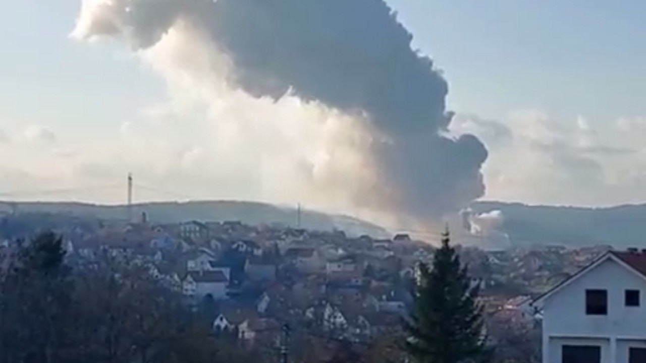 Leštane, eksplozija