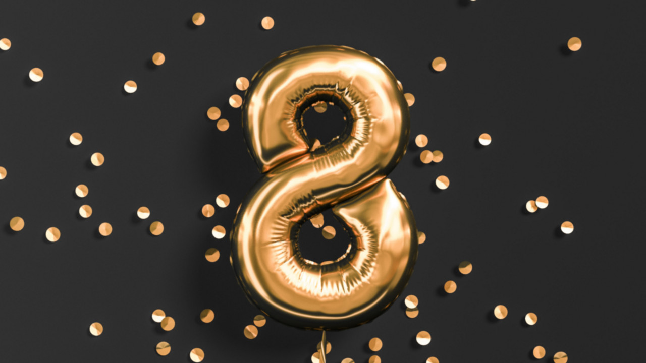 8
