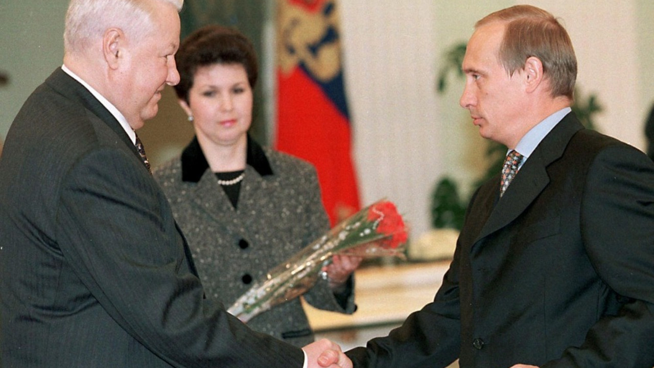 Vladimir Putin, Boris Jeljcin