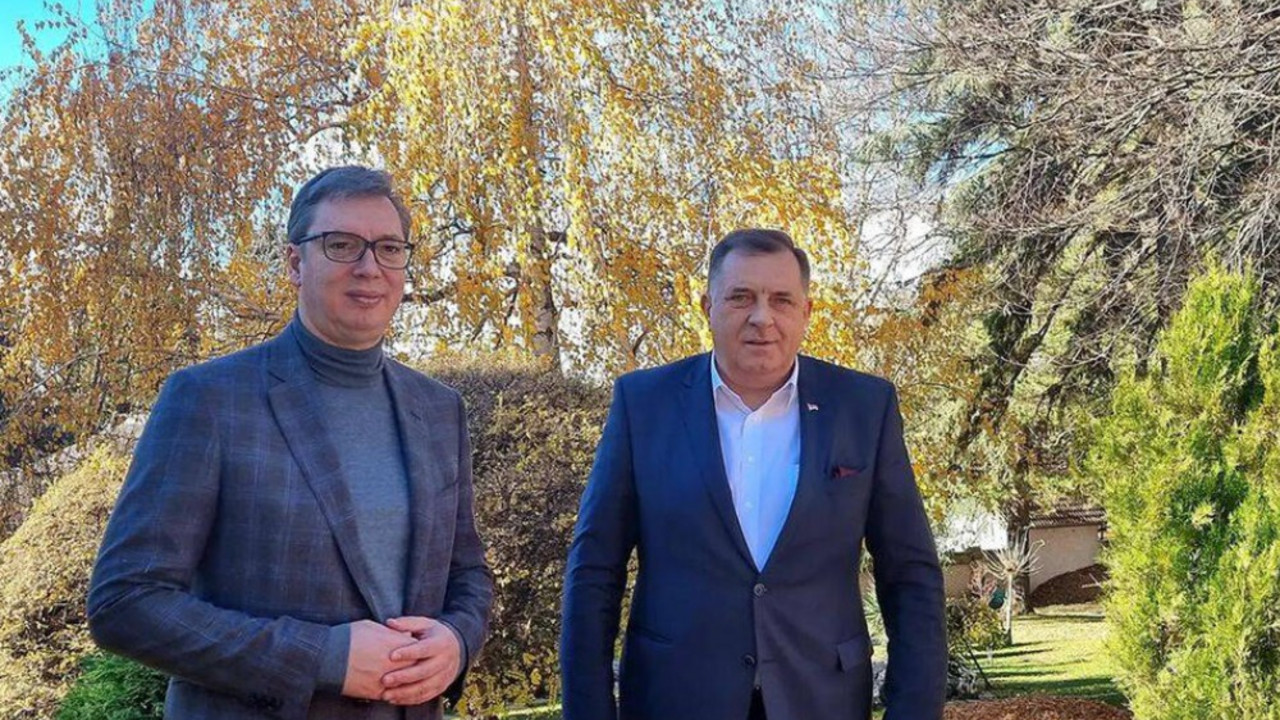 Aleksandar Vučić i Dodik