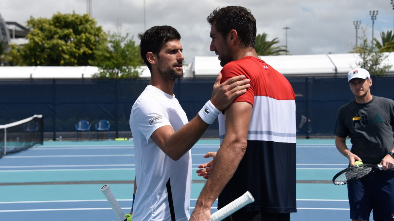 Novak Đoković i Marin Čilić