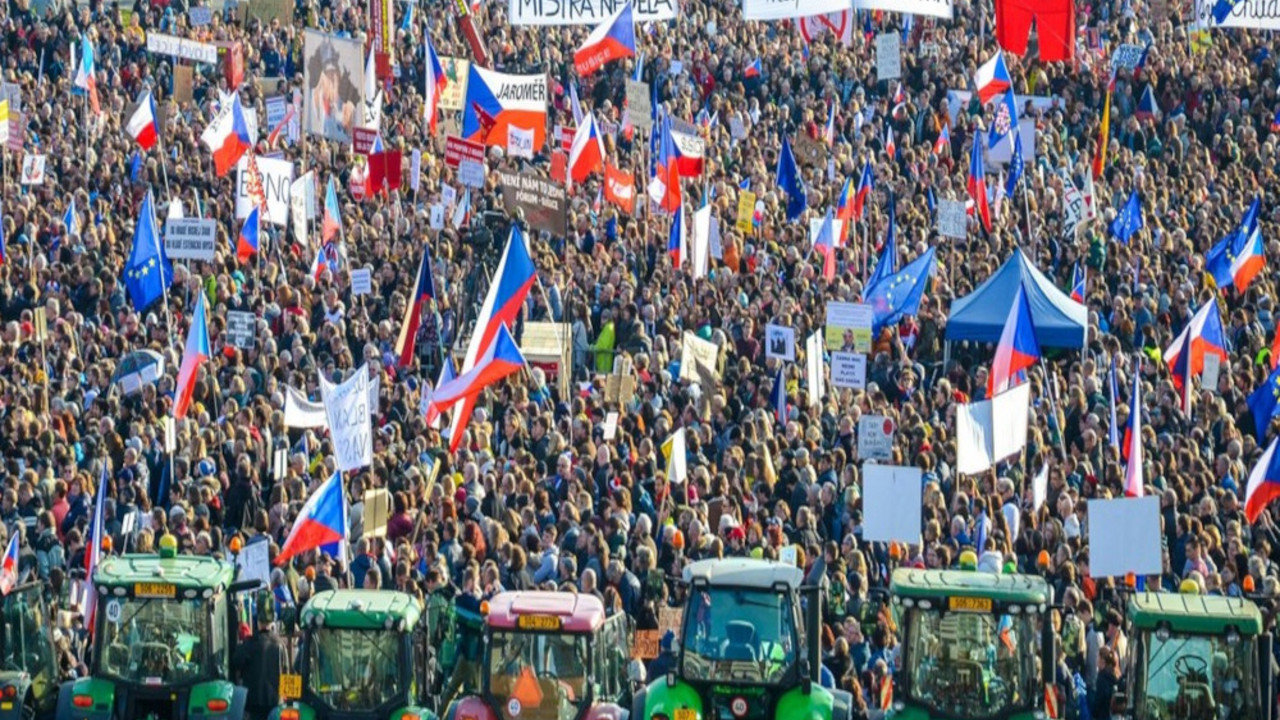 Češka protesti