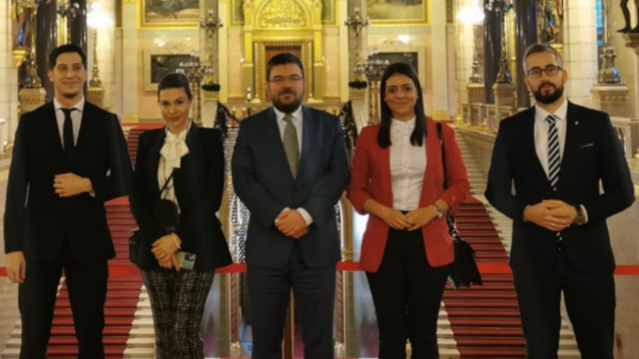 u poseti Parlamentu Mađarske