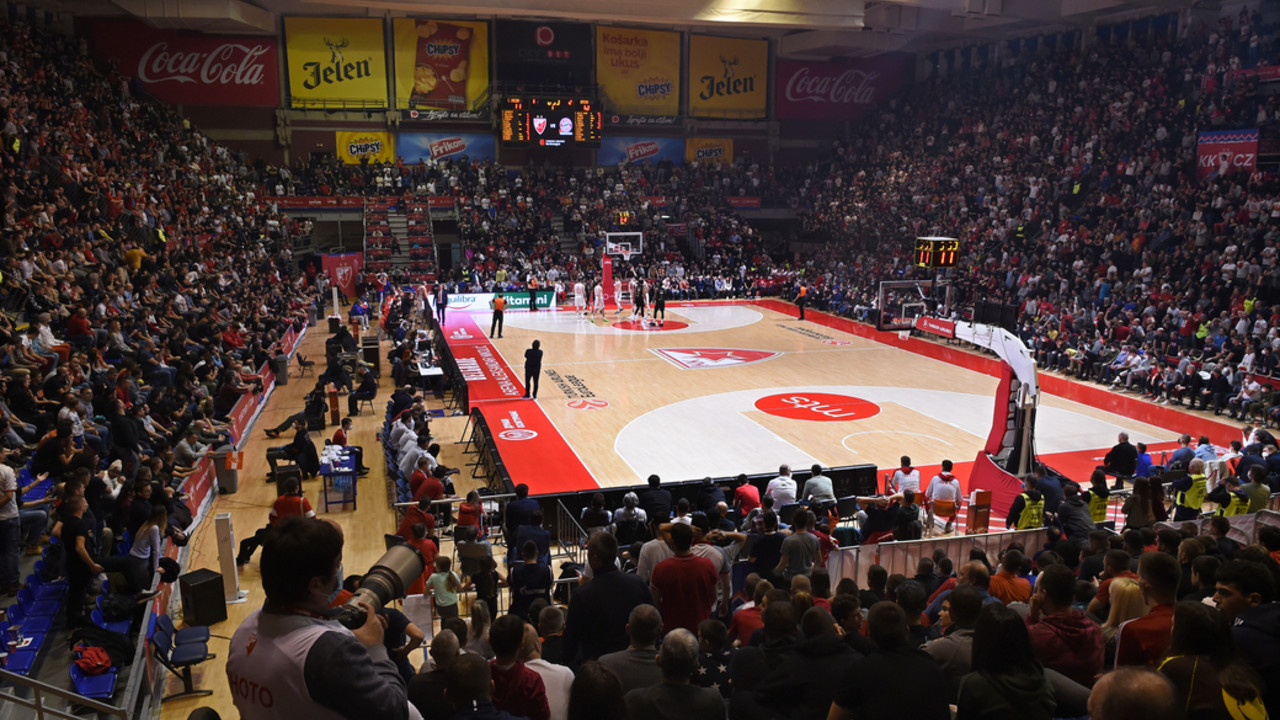 KK Crvena zvezda, dvorana Aleksandar Nikolić, navijači Crvene zvezde
