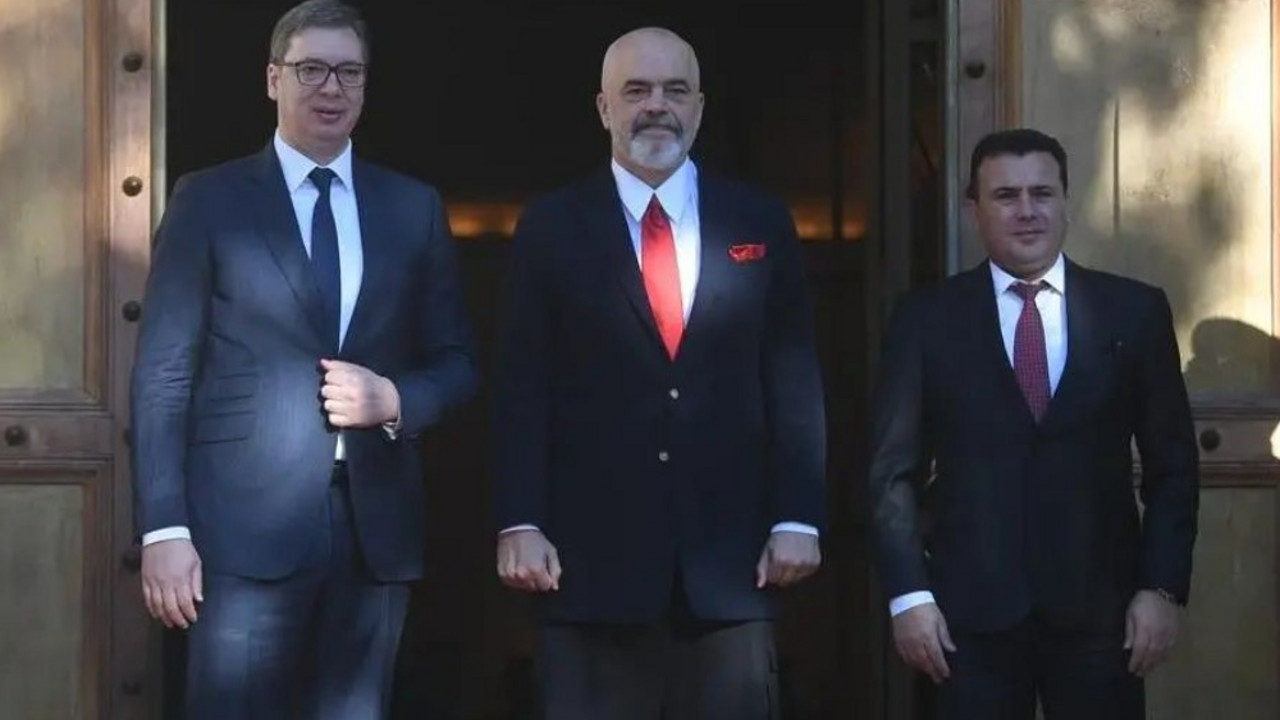 Aleksandar Vučić, Edi Rama i Zoran Zaev