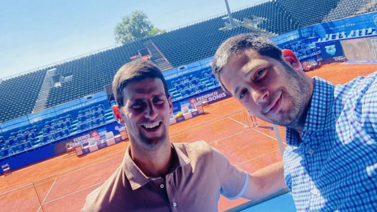 Novak Đoković i Vanja Udovičić