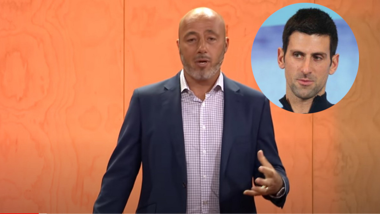 Damijen Kejv i Novak Đoković