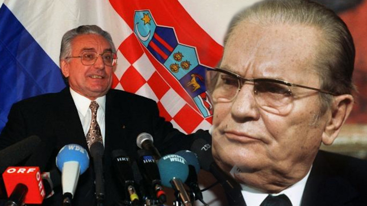 Franjo Tuđman i Josip Broz Tito